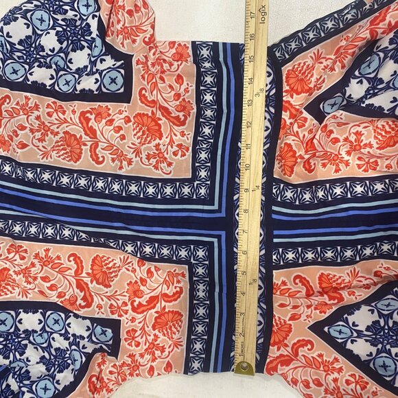 Eliza J Dress Womens Size 10 Bohemian Paisley Print Handkerchief Asymmetrical Co - Picture 15 of 16